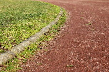 Image showing runner track texture