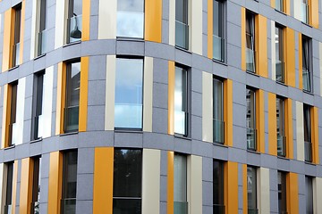 Image showing modern energy building facade