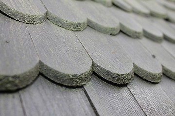 Image showing wooden roof