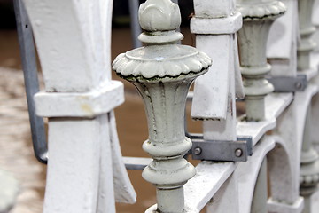 Image showing old railings
