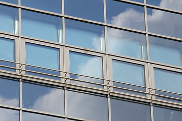 Image showing cloud window modern architekture