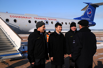 Image showing Report Upon Arrival in Baikonur