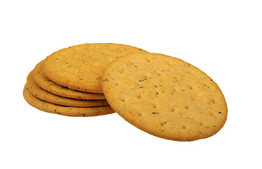 Image showing biscuits with herbs