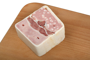 Image showing sausage ham and beef tongue