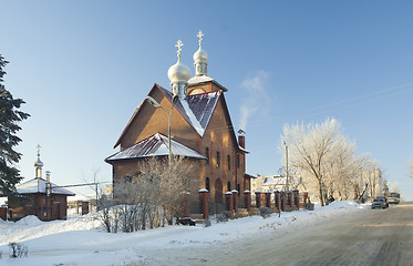 Image showing Efremov city. Church of Nikolay Chudotvorts