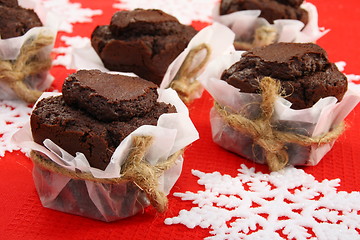 Image showing Chocolate muffins.