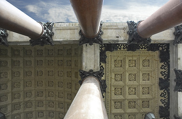 Image showing St. Isaac's Cathedral, the columns