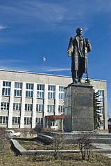 Image showing Lenin. The monument in the Alexandrov city. Russia