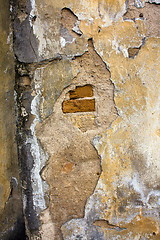 Image showing collapsing wall