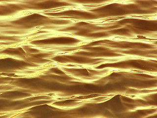 Image showing Molten Gold