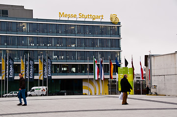 Image showing New Stuttgart Trade Fair Administrative Building