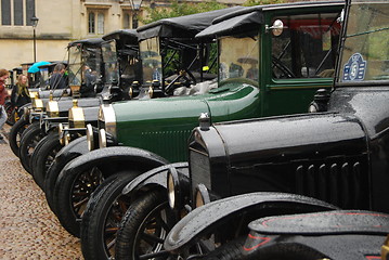 Image showing Ford retro parade