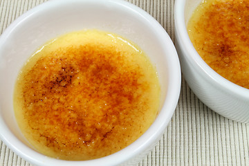 Image showing Creme brulee