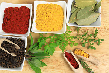 Image showing Herbs and spices