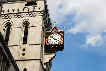 Image showing Old town clock