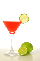 Image showing red drink