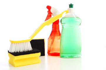 Image showing hygiene cleaners for household