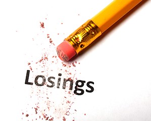 Image showing losings