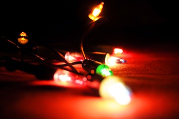 Image showing christmas lights