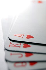 Image showing four aces