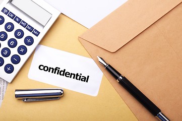 Image showing confidential