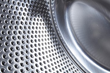 Image showing washing machine drum background