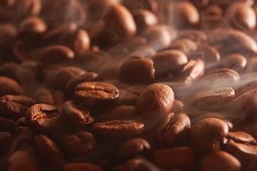 Image showing roasting coffee