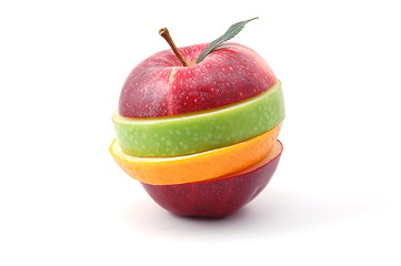 Image showing Apple on white background