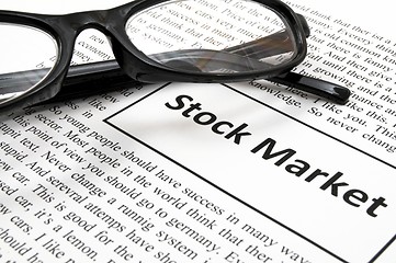 Image showing stock market