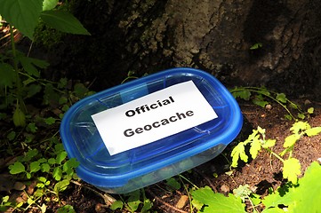 Image showing official geocache