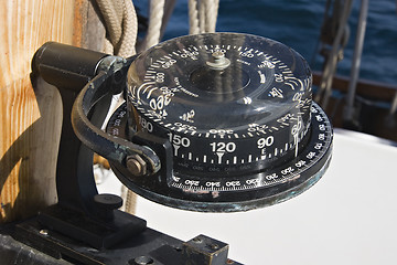 Image showing Ship's compass