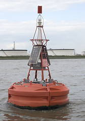 Image showing Red buoy