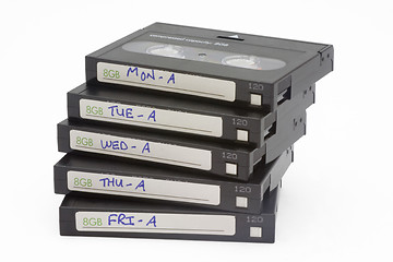 Image showing Backup tapes