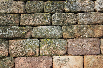 Image showing brick wall texture