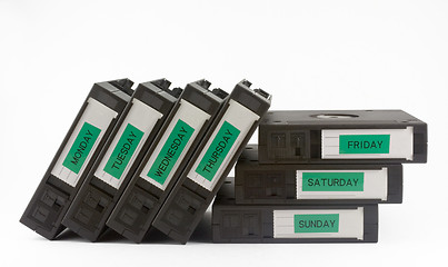 Image showing Backup tapes