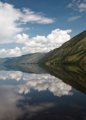 Image showing View on Siberian mountain  Lake