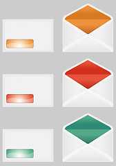 Image showing Set of Envelopes