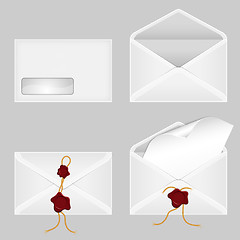 Image showing Set of Envelopes