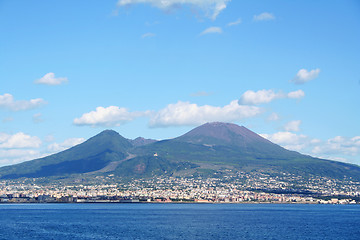 Image showing Italy. Vesuvius volcano
