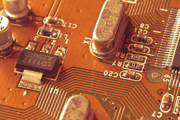 Image showing circuit board