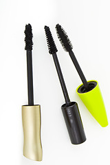 Image showing mascara brushes