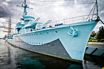 Image showing Gdynia war ship