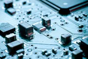 Image showing electronic circuit board