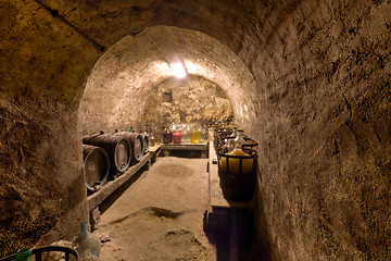 Image showing wine cellar