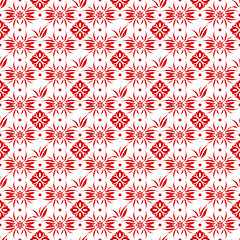 Image showing Seamless floral pattern