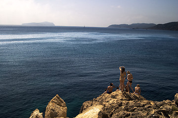 Image showing Ibiza - swimmers