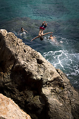 Image showing Ibiza - Jumping