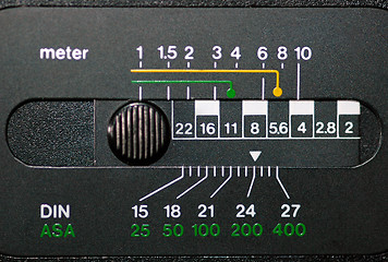 Image showing Flash light detail