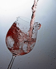 Image showing glas of vine