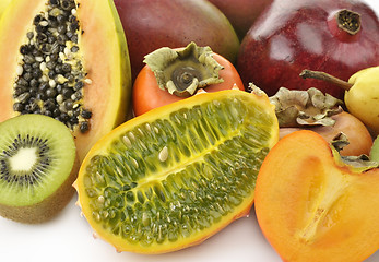 Image showing Tropical Fruits